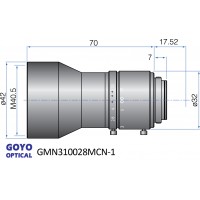 2/3-inch Format Fixed Focal Length Lens